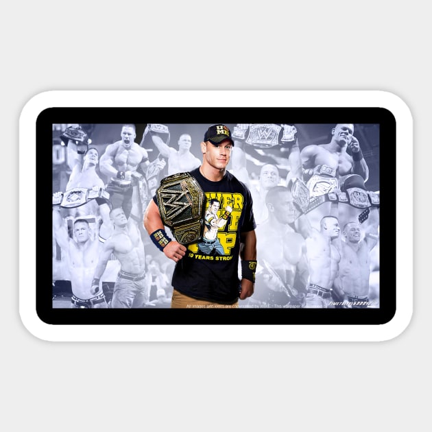 John Cena Sticker by AntiqueScript